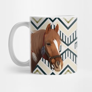 Brown Horse Mug